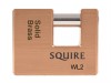 Henry Squire WL2 Warehouse Padlock 70mm Solid Brass