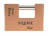Henry Squire WL3 Warehouse Padlock 90mm Solid Brass