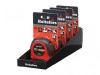 Hultafors PR8M Short Steel Tape 8m/26ft (Width 25mm) Display, 7 Piece