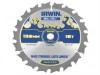 IRWIN Weldtec Cordless Circular Saw Blade 136 x 10mm x 18T ATB