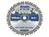IRWIN Weldtec Cordless Circular Saw Blade 136 x 10mm x 24T ATB