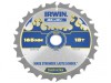 IRWIN Weldtec Cordless Circular Saw Blades 165 x 20mm x 18T ATB