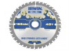 IRWIN Weldtec Cordless Circular Saw Blade 165 x 20mm x 40T ATB