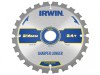 IRWIN Construction Mitre Circular Saw Blade 216 x 30mm x 24T ATB/Neg M