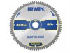 IRWIN Construction Mitre Circular Saw Blade 260 x 30mm x 80T ATB/Neg