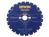 IRWIN Marples Mitre Circular Saw Blade 216 x 30mm x 24T ATB/Neg