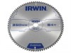 IRWIN Professional Aluminium Circular Saw Blade 350 x 30mm x 84T TCG