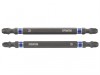 IRWIN Impact Double Ended Screwdriver Bits Pozi PZ3 100mm Pack of 2