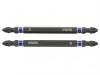 IRWIN Impact Double Ended Screwdriver Bits Pozi PZ2 100mm Pack of 2
