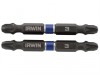 IRWIN Impact Double Ended Screwdriver Bits Pozi PZ3 60mm Pack of 10