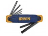 IRWIN Hexagon Key Ball End Folding Set of 7 Metric (2.0-8.0mm)