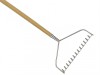 Kent & Stowe Long Handled Soil Rake Stainless Steel