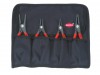 Knipex Circlip Pliers - Set of Four in a Roll 00 19 57