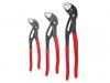 Knipex Cobra Waterpump Pliers 3 Piece Set (180mm  250mm & 300mm)