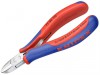Knipex 77 12 115 Electronics Diagonal Cut Pliers - Round Bevelled