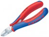Knipex 77 22 115 Electronics Diagonal Cut Pliers - Round Non Bevelled