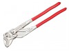 Knipex XL Plier Wrench PVC Grip 400mm - 85mm Capacity