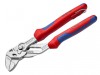 Knipex Pliers Wrench Multi-Component Grip with Tether Point 180mm