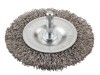 KWB HSS Crimped Wheel Brush 100mm Coarse