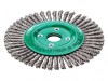 Lessmann Pipeline Brush 40 Knots 125 x 22.2mm Bore Stainless Steel
