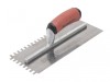 Marshalltown 6mm Stainless Steel Square Notched Trowel DuraSoft Handle