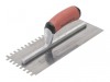 Marshalltown 10mm Stainless Steel Square Notched Trowel DuraSoft® Handle