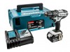 Makita DHP482T1JW LXT Black & White Combi Drill 18V 1 x 5.0Ah Li-ion