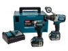 Makita DLX2176TJ Brushless Twin Pack 18V 2 x 5.0Ah Li-Ion