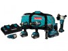 Makita DLX5042PT 5 Piece LXT Combo Kit 18V 3 x 5.0Ah Li-ion