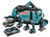 Makita DLX6068PT 6 Piece Kit 18V 3 x 5.0Ah Li-ion