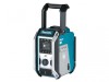 Makita DMR115 DAB/DAB+/Bluetooth Job Site Radio Blue 240V & Li-ion Bare Unit