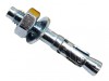 MASONMATE Zinc Plated Through Bolt M10 x 65mm (100)
