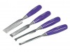Irwin Marples M444 Blue Chip Bevel Edge Chisel - Set of 4