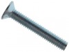 METALMATE Machine Screw Pozi Compatible CSK ZP M4 x 12mm Box 50