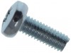 METALMATE Machine Screw Pozi Compatible Pan Head ZP M3 x 8mm Box 50