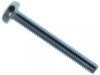 METALMATE Machine Screw Pozi Compatible Pan Head ZP M5 x 40mm Box 25