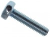 METALMATE Machine Screw Pozi Compatible Pan Head ZP M6 x 25mm Box 25