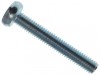METALMATE Machine Screw Pozi Compatible Pan Head ZP M6 x 40mm Box 25