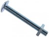METALMATE Roofing Bolt & Nut ZP M6 x 50mm (Box 25)