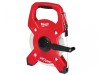 Milwaukee Hand Tools Fibreglass Open Long Tape 60m/200ft (Width 13mm)