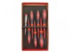 Milwaukee Hand Tools VDE Screwdriver Set, 7 Piece