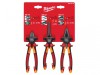 Milwaukee Hand Tools VDE Pliers Set, 3 Piece