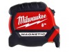 Milwaukee Hand Tools GEN III Magnetic Tape Measure 8m (Width 27mm) (Metric only)