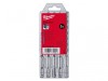 Milwaukee Power Tools SDS Plus M2 Drill Bit 2 Cut Set, 5 Piece