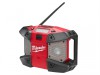 Milwaukee Power Tools C12 JSR-0 Compact Jobsite Radio 240V & 12V Li-ion Bare Unit