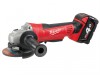 Milwaukee Power Tools HD18 AG-402 Angle Grinder 115mm 18V 2 x 4.0Ah Li-ion