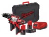 Milwaukee Power Tools M12 BPP2B Compact Twin Pack 12V 1 x 4.0Ah & 1 x 2.0Ah Li-ion