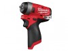 Milwaukee Power Tools M12 FIW14-0 FUEL 1/4in Impact Wrench 12V Bare Unit