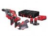 Milwaukee Power Tools M12 FPP4A PACKOUT Kit 12V 1 x 2.0Ah & 1 x 6.0Ah Li-ion
