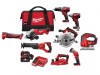 Milwaukee Power Tools M18 9 Piece Power Pack 18V 3 x 4.0Ah Li-ion